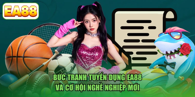 Bức tranh tuyển dụng EA88 và cơ hội nghề nghiệp mới